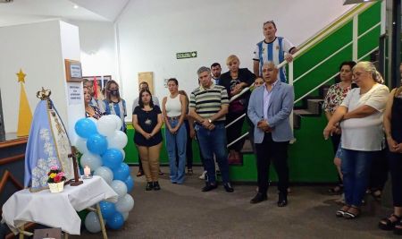 La Virgen del Valle misionera visitó las instalaciones de AJALaR